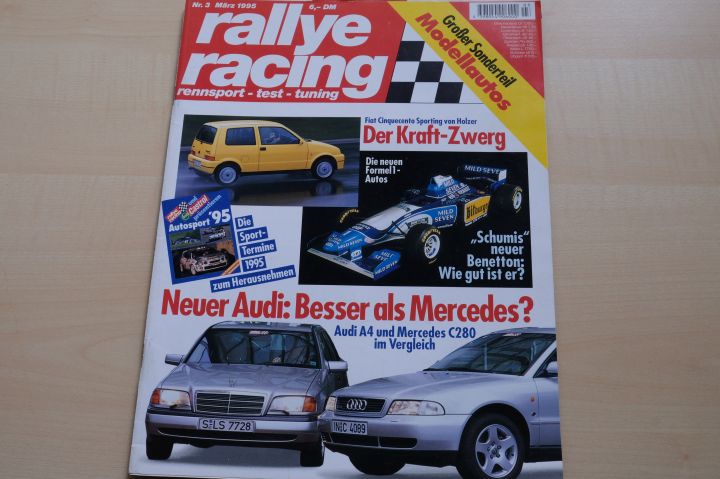 Deckblatt Rallye Racing (03/1995)